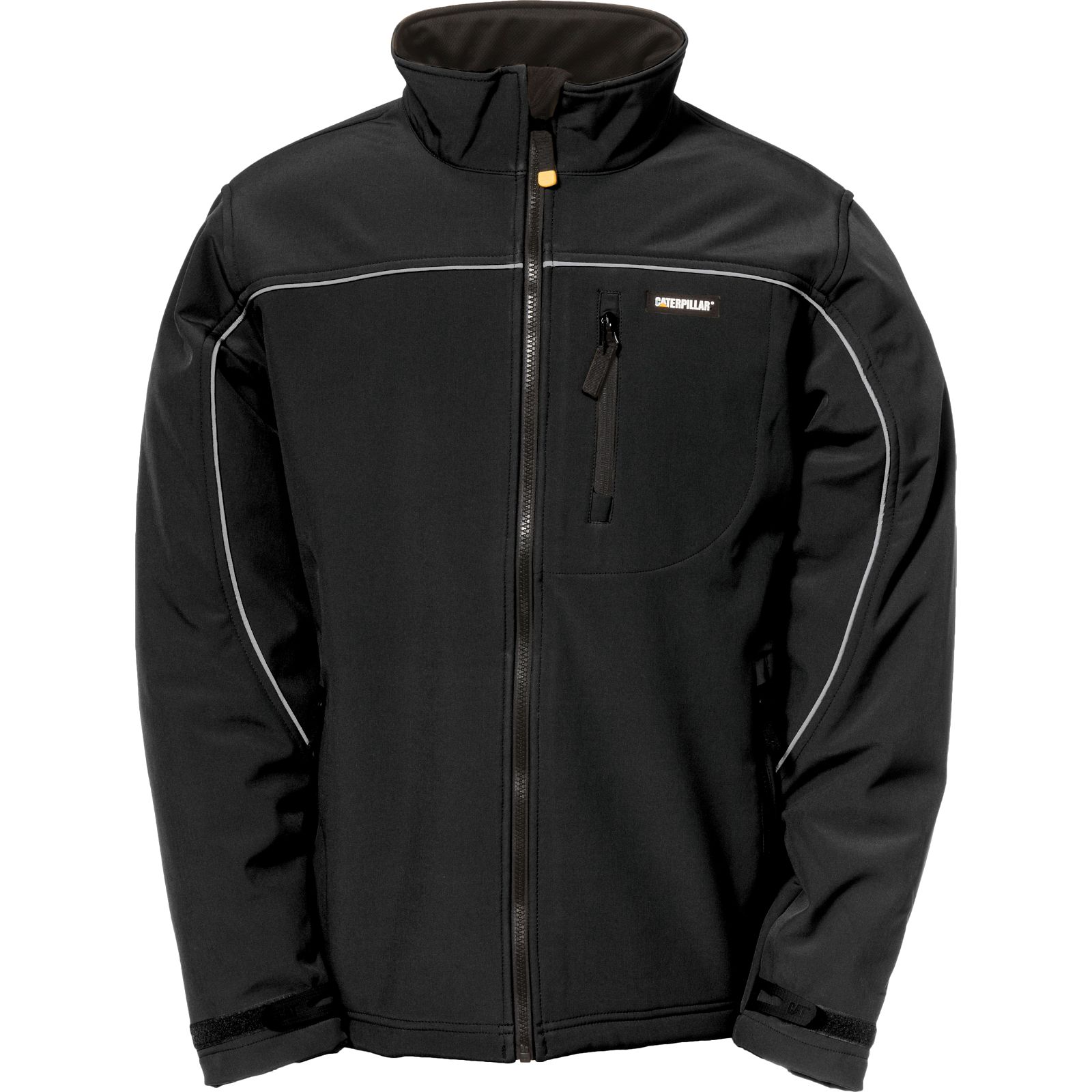 Caterpillar Soft Shell Philippines - Mens Jackets - Black 21063ZOAP